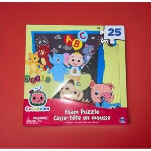 Cocomelon Foam Puzzle 24"x13" ABC's Floor Learning Classroom 25‎ pieces Kids